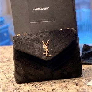 YSL saint Laurent LouLou medium suede